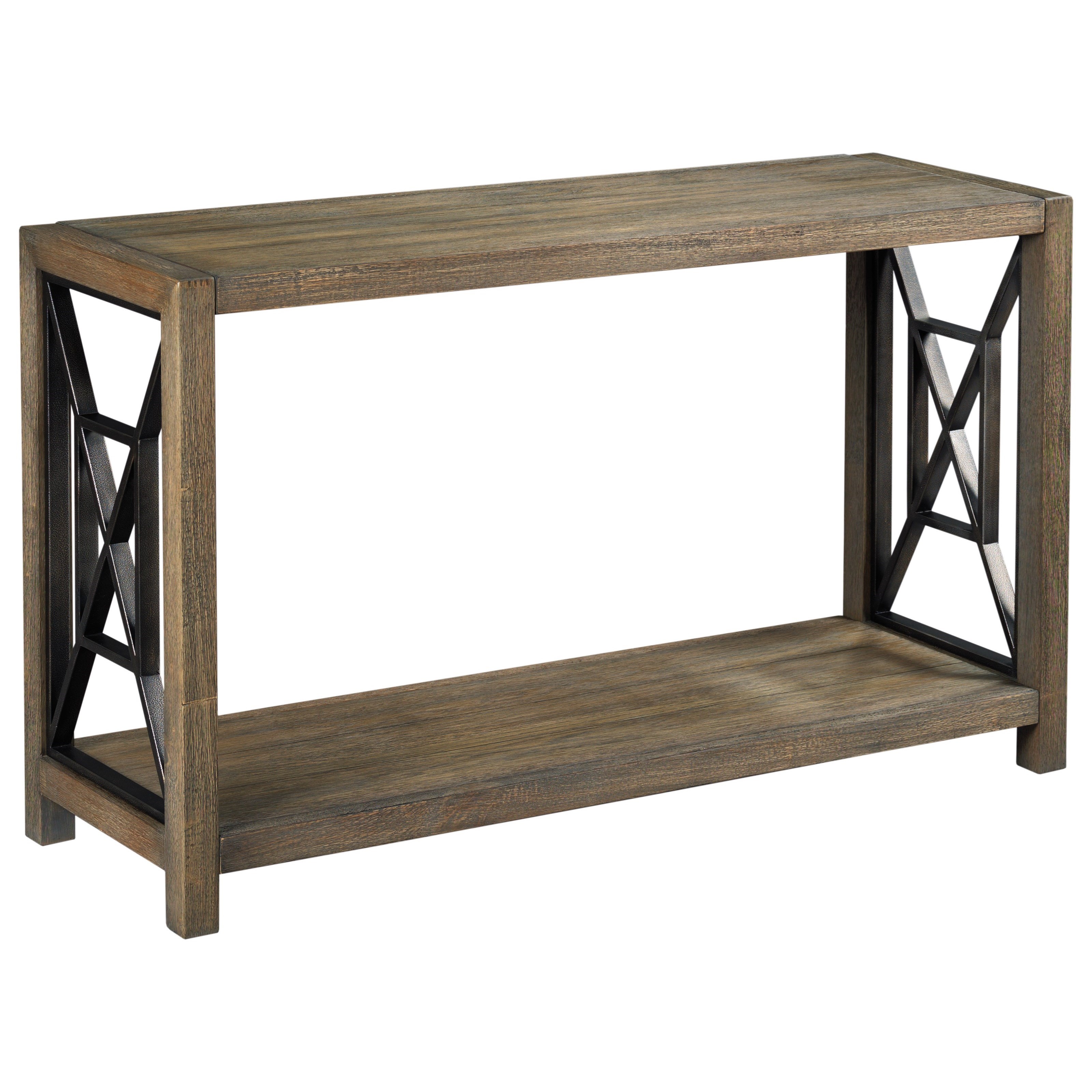 England H839 H839925 Transitional Sofa Table with Metal Accents